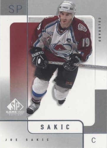 2000-01 SP Game Used Edition - Joe Sakic #14