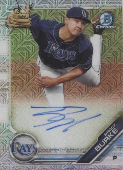2019 Bowman - Brock Burke #BMA-BB