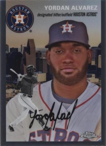 2023 Topps Chrome Platinum Anniversary - Yordan Alvarez #54CV-72