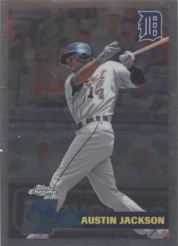 2011 Topps Chrome - Austin Jackson #VC17