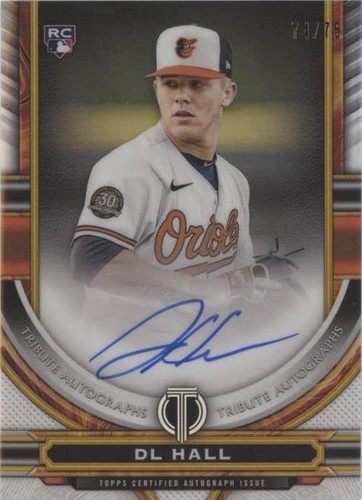 2023 Topps Tribute - DL Hall #TA-DLH