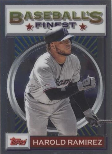 2020 Topps Finest Flashbacks - Harold Ramirez #16