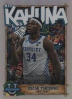2022-23 Bowman University Chrome - Oscar Tshiebwe #TBK-18