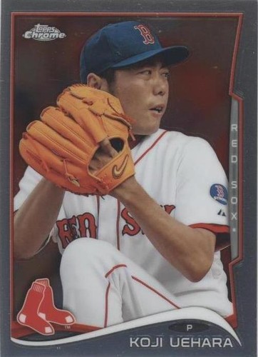 topps chrome 2014 上原浩治 1/1 superfractors Topps Chrome