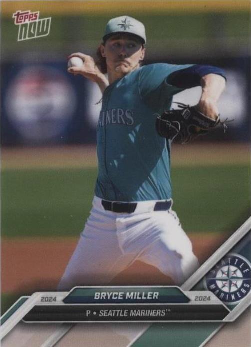 2024 Topps Now Road to Opening Day - Bryce Miller #OD-134