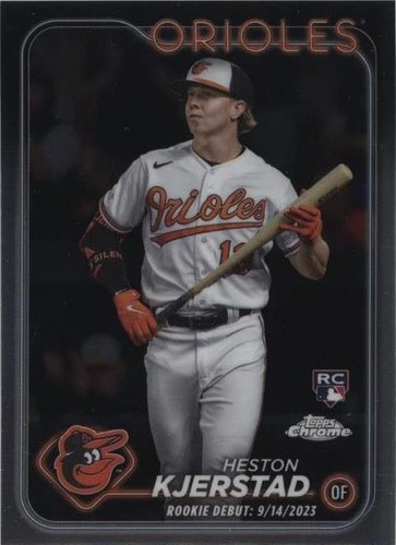 2024 Topps Chrome Update Series - Heston Kjerstad #USC120