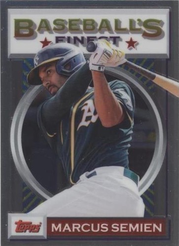 2020 Topps Finest Flashbacks - Marcus Semien #134