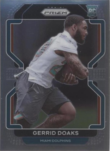 2021 Wild Card Alum. Gerrid Doaks Auto RC Blue 27/35 Cincinnati