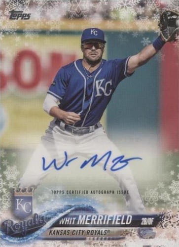 2018 Topps Holiday - Whit Merrifield #A-WM