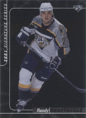 2000-01 In the Game Be A Player Signature Series - Randy Robitaille #135