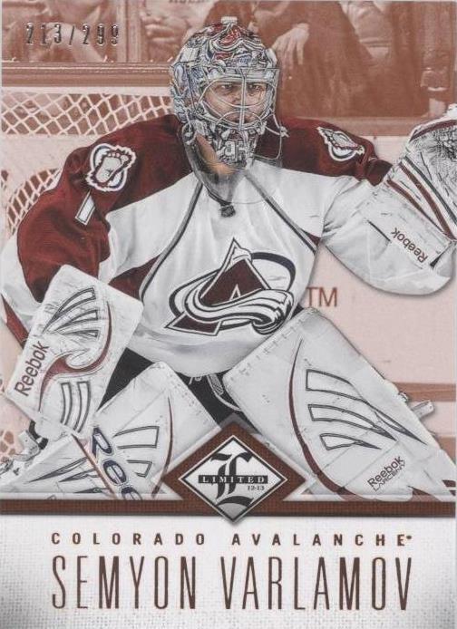 2012-13 Panini Limited - Semyon Varlamov #60