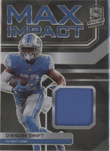 2022 Panini Spectra D'Andre Swift #MI-DSW