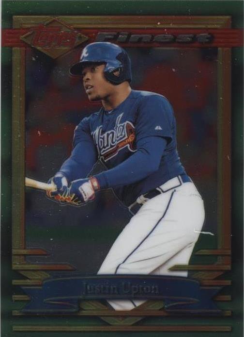 2014 Topps Finest - Justin Upton #94F-JU