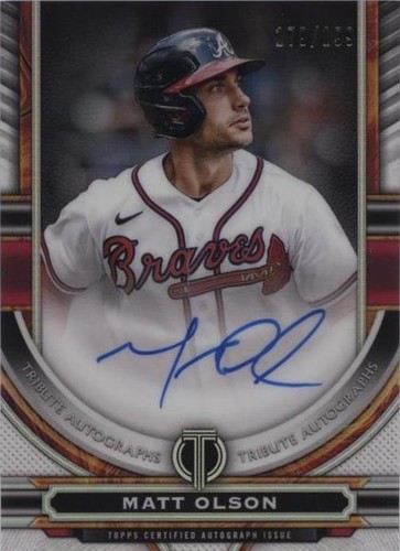 2023 Topps Tribute - Matt Olson #TA-MOL