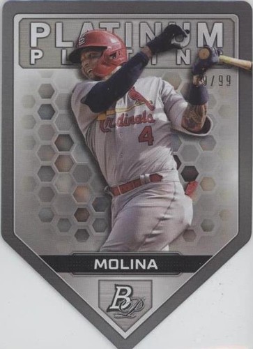 2022 Bowman Platinum - Yadier Molina #PPDC-7