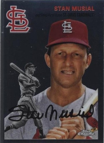 2023 Topps Chrome Platinum Anniversary - Stan Musial #408