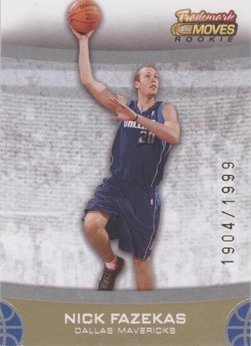 2007-08 Topps Trademark Moves - Nick Fazekas #70