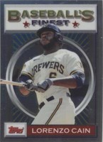 2020 Topps Finest Flashbacks - Lorenzo Cain #53