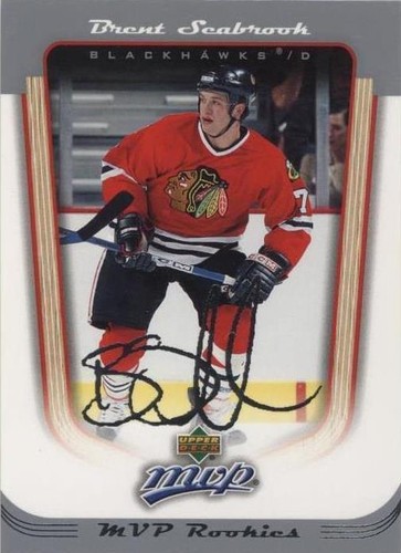 2005-06 Upper Deck MVP - Brent Seabrook #431