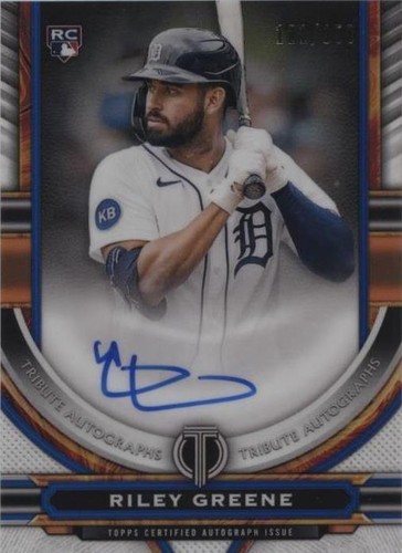 2023 Topps Tribute - Riley Greene #TA-RG