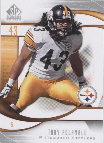 2009 SP Signature Edition Troy Polamalu #140