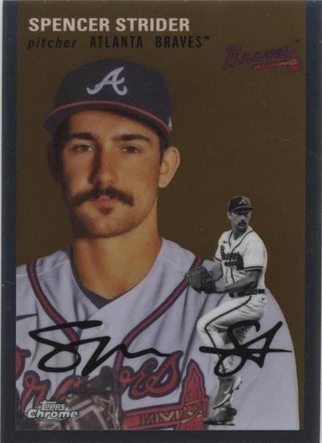 2023 Topps Chrome Platinum Anniversary - Spencer Strider #189