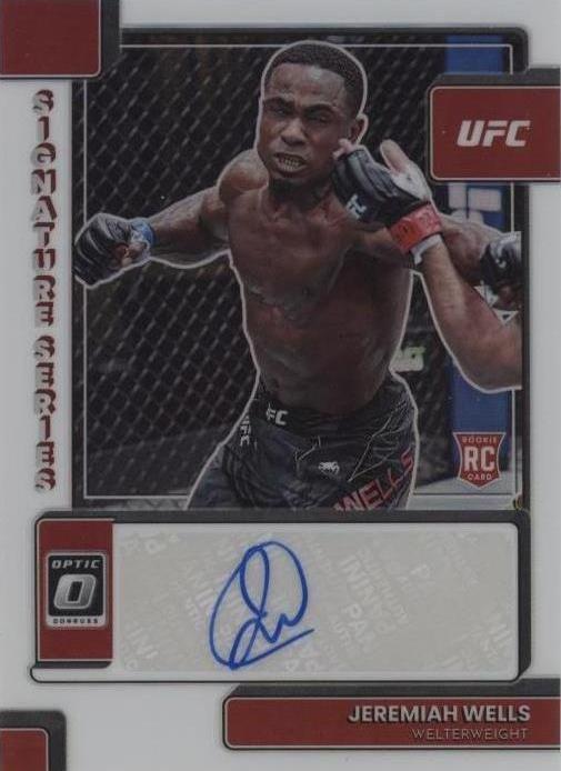 2023 Panini Donruss Optic UFC - Jeremiah Wells #SS-JWL