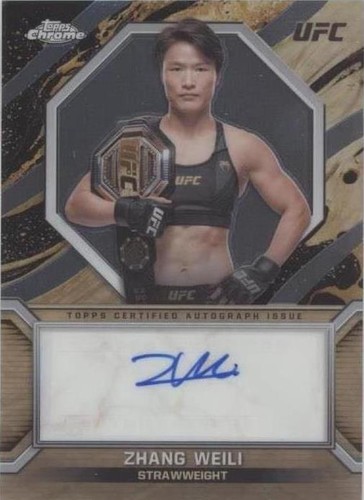 2024 Topps Chrome UFC - Zhang Weili #MOC-ZWE