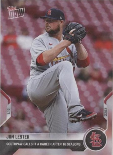 2021 Topps Now - Jon Lester #OS-53