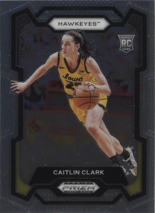 2024 Panini Prizm Draft Picks Caitlin Clark Rookie Card #57 Collectible Basketball Memorabilia NCAA Star Edition