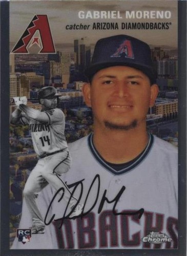 2023 Topps Chrome Platinum Anniversary - Gabriel Moreno #54CV-48