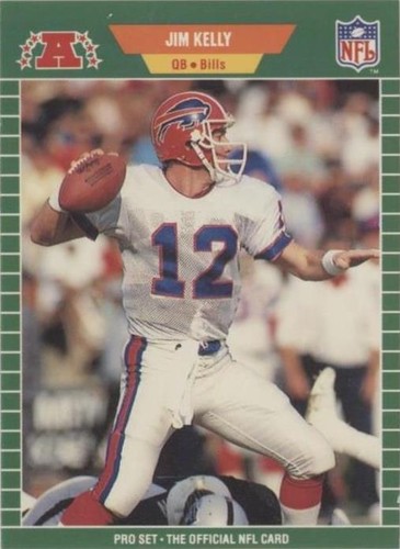 1989 Pro Set Jim Kelly #22