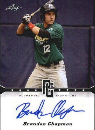 2013 Leaf Perfect Game Showcase - Brandon Chapman #A-BC3