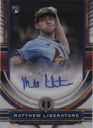 2023 Topps Tribute - Matthew Liberatore #TA-ML