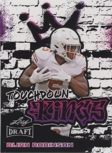 2023 Leaf Draft Bijan Robinson #95