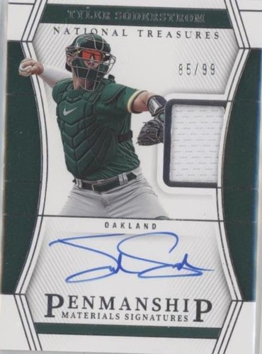 2023 Panini National Treasures - Tyler Soderstrom #PMS-TS
