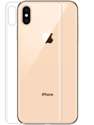 2x 3D CLEAR PET Soft Back Film Screen Protector for Apple iPhone XS XR XS Max 