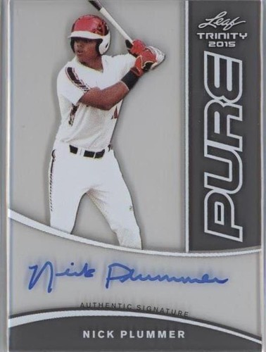 2015 Leaf Trinity - Nick Plummer #P-NP1