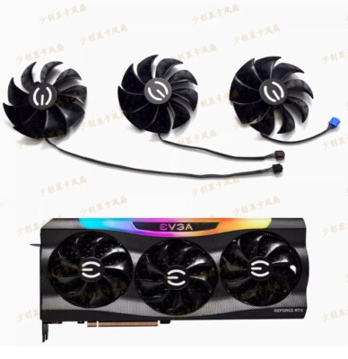 EVGA RTX 3070 3070ti 3080 3080ti 3090 FTW3 graphics card cooling fan