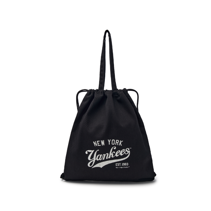 MLB KOREA Vintage Lettering Gym Sac New York Yankees, Black