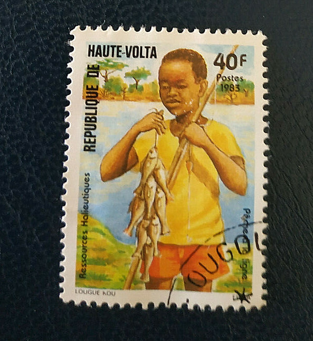 Haute Volta - Burkina Faso -1983 Fishery Resources - Poisson - Enfant