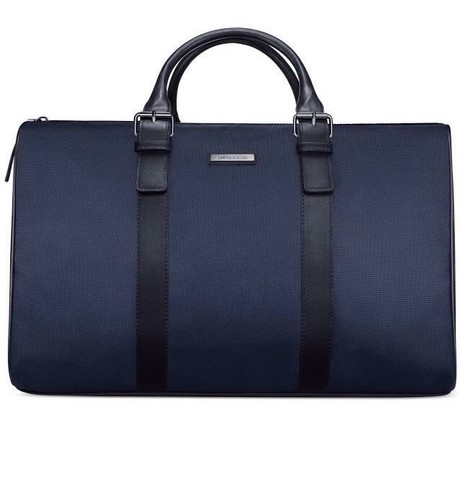 Michael Kors Mens Harrison Logo Admiral Blue Weekender