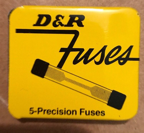 D & R FUSES  MINI-( 5-PER PK) IN METAL STORAGE CONTAINER #T520-3/4  AMP