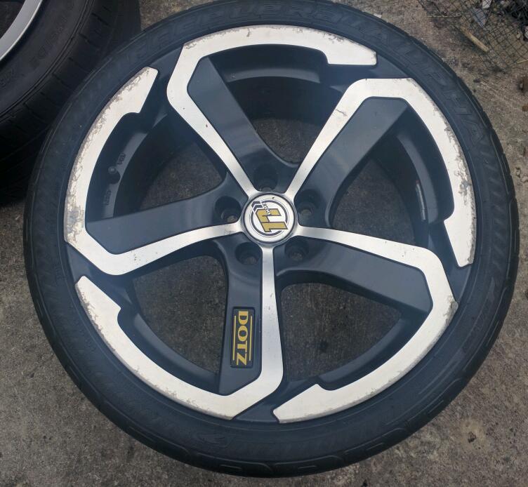 5x Dotz Hanzo 17" Alloy Wheels in Swindon, Wiltshire Gumtree