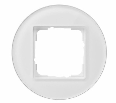 Gira Abdeckrahmen 1-fach Weiß Neu Neu !! Fläche alt