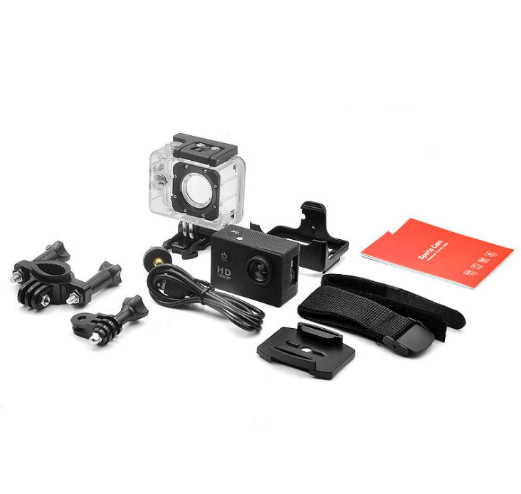 HD Action Sport Waterproof Camera 20 MP Recorder HD 1080P Camcorder Video 170°