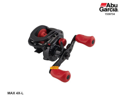 MULINELLO CASTING ABU GARCIA MAX4X-L  ROTANTE PESCA SPINNING 1539734