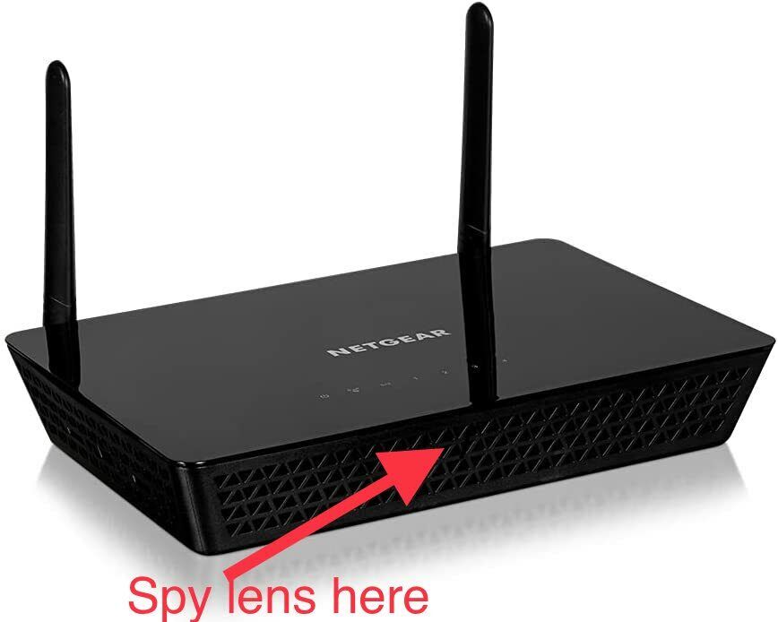 Spy Camera WiFi Wireless Desktop Access Point 4K 1080P New