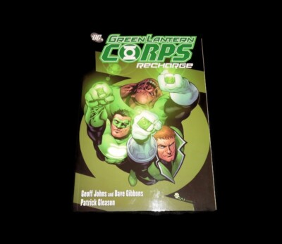 DC Comics Green Lantern Corps Recharge Book Paperback Comic Action OOP 2006