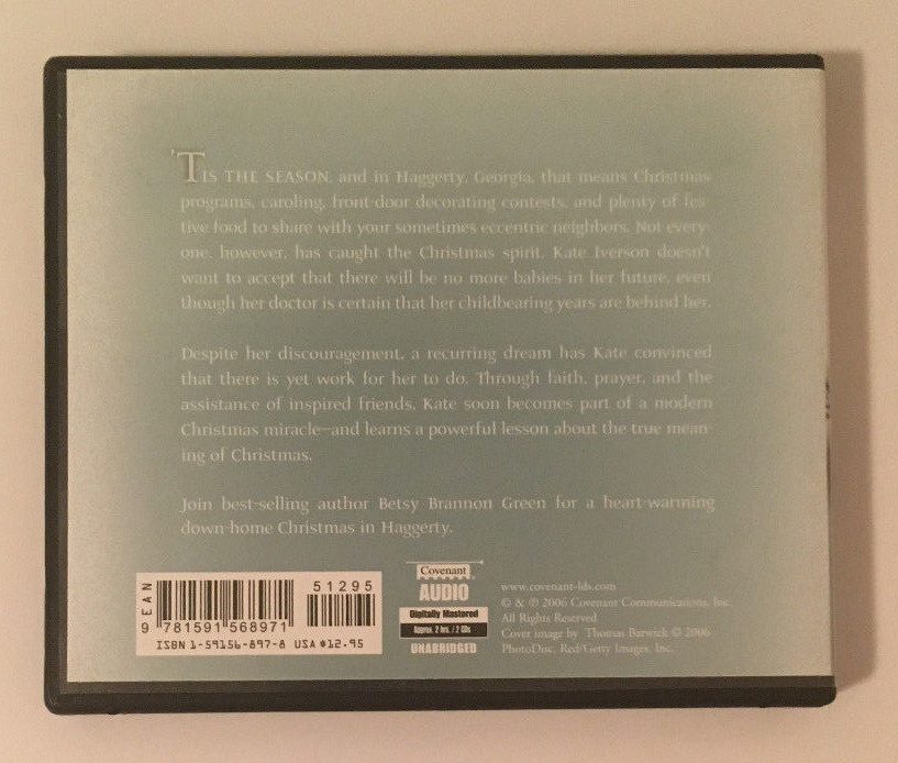 Christmas In Haggerty Audiobook CD by Betsy Brandon Green (Unabridged_2 Discs)